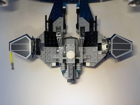 Lego Star Wars 7661 Jedi Starfighter with Hyperdrive Booster Ring No Minifigures