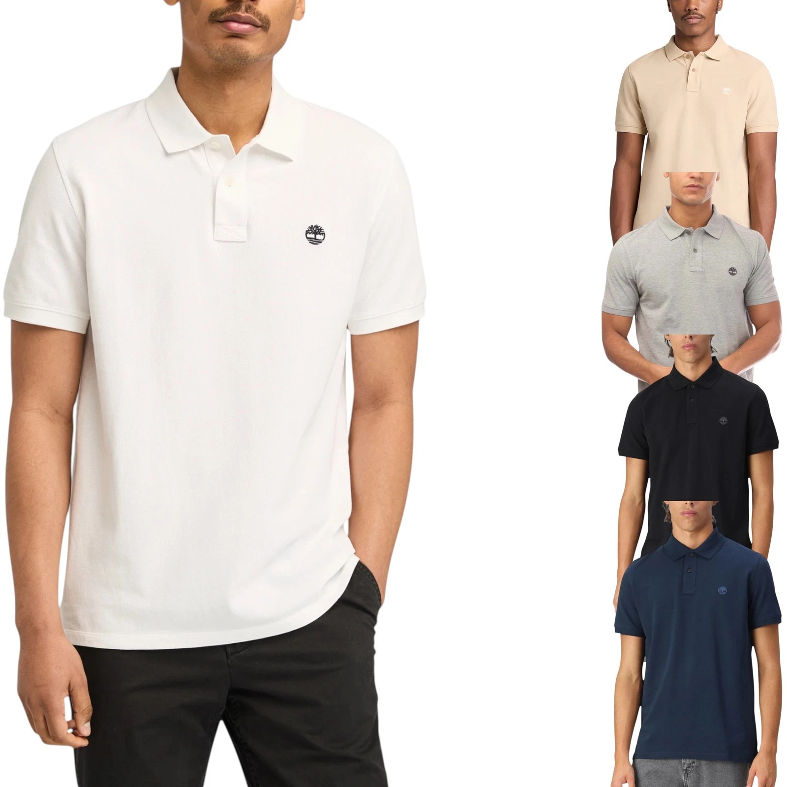 Timberland Mens Polo Shirt Half Sleeve Millers River Pique Top Cotton Golf Tee
Opens in a new window