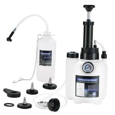 3L Manual Brake Bleeder Kit One-Person Brake Pressure Bleeder Kit with 1L