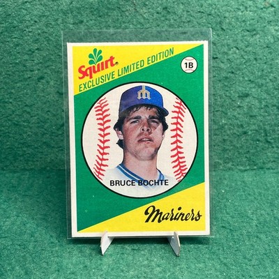 1981 Topps Squirt Exclusive Limited Edition Baseball / Bruce Bochte #31