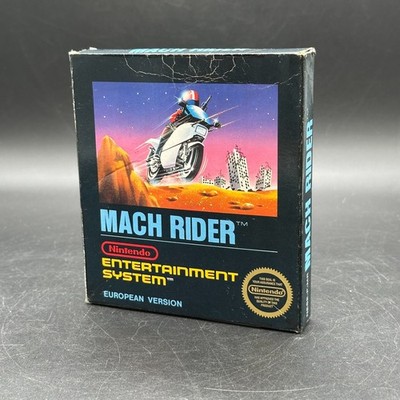 Nintendo Nes Spiel - Mach Rider Ovp Bienengräber  Schutzhülle