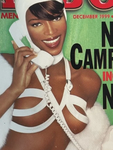 Playboy magazine December 1999 Naomi Campbell