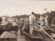 8 Original photos Thames Oxford University Rowing Eights Week 1921 album page