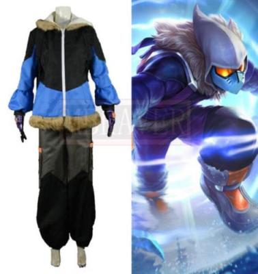 Gamde LOL Malzahar the Prophet of the Void Cosplay Costume: Free