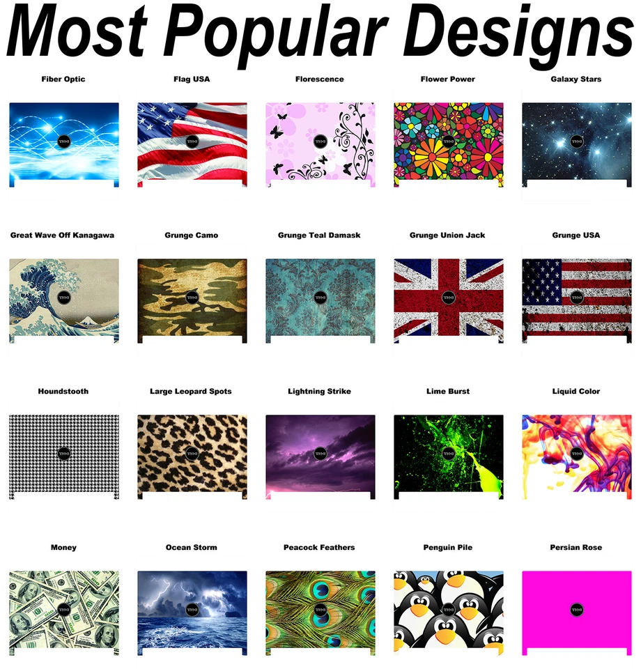 Any 1 Vinyl Sticker/Skin for Dell Inspiron M1530 Laptop Lid - Free US Shipping! - Image 3 of 4