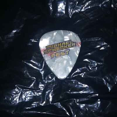 Michael Schenker Fest Group MSG Ufo Ex Scorpions Signature 2019 Tour GUITAR PICK
