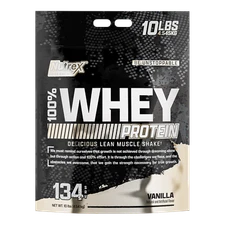 Nutrex 100% WHEY Protein Powder Bulk Size Whey Isolate Blend 128 Servings 10 LB