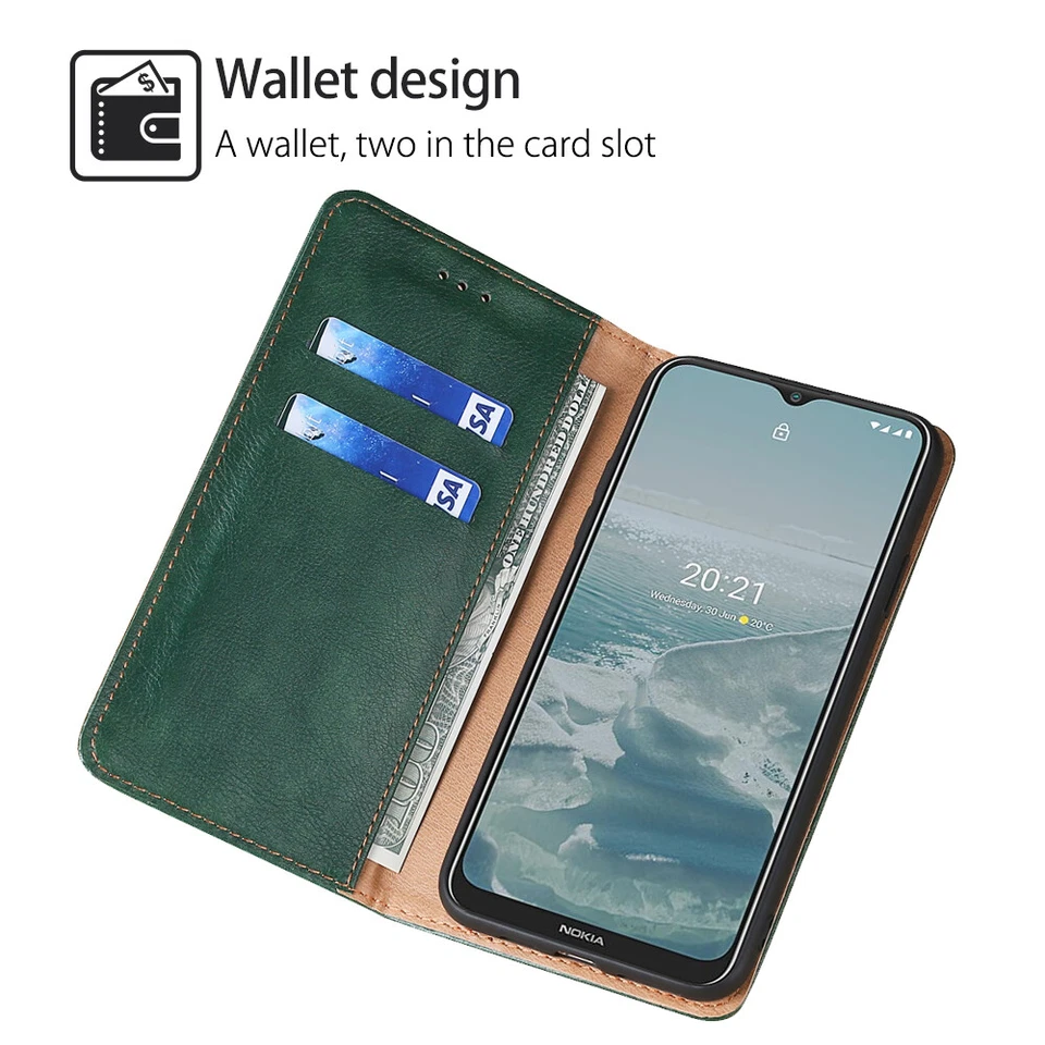 for Nokia 3.2 1 Plus 4.2 8.1 5.1 7.1 Plus Magnetic Flip Case Wallet Stand Cover - Image 2 of 4