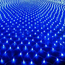 6.5x9.8Ft 200 LEDs Net Mesh String Fairy Lights Waterproof Garden Outdoor Decor