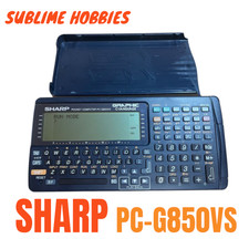 SHARP Pocket computer PC G850VS vintage Funct...