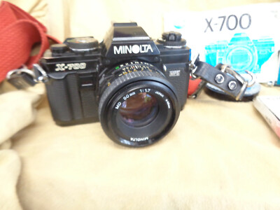 Minolta X-700 MPS Camera With 50mm 1:1.7 Lens & Focal f=80-200 mm