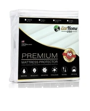 Eco Home USA Premium Mattress Pad Protector Waterproof Cover Queen