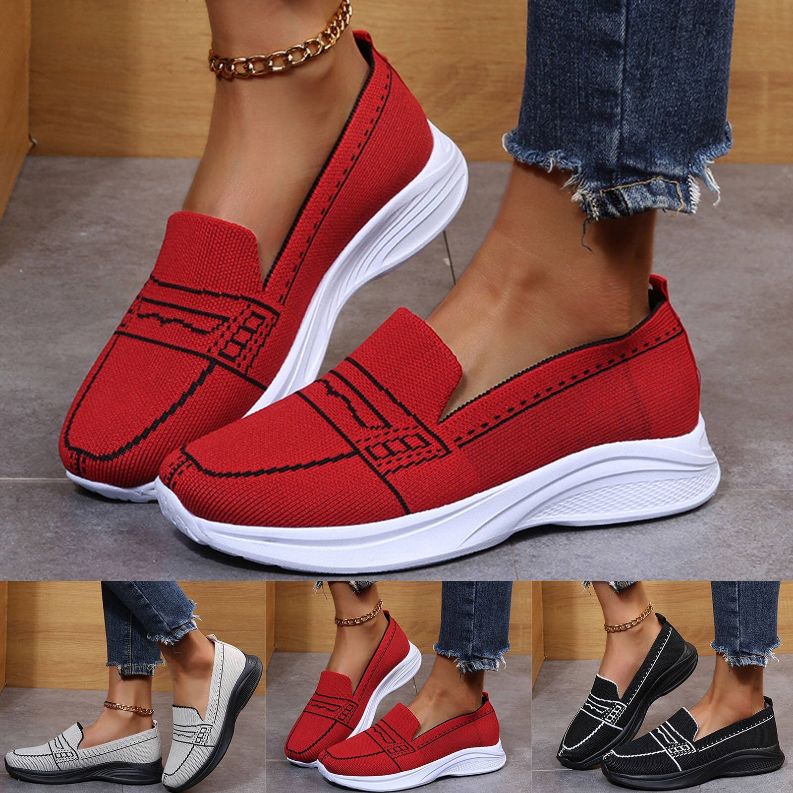 Ladies Fashion Solid Color Mesh 