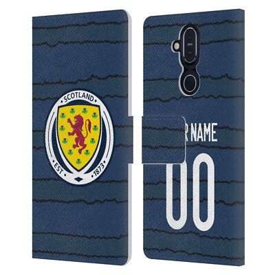 CUSTOMIZED SCOTLAND NATIONAL TEAM 2020/21 KIT LEATHER BOOK CASE FOR NOKIA PHONES