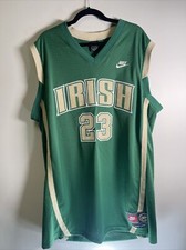 Nike LeBron James High School Jersey 2003 SVSM Irish Stitched
