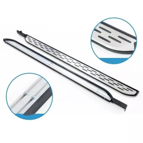 2PCS Running Boards Side Steps Fits For Ford Explorer 2020-2025 Silver Boards - Picture 2 of 9