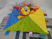 Taggies Lion Lovey Security Blanket Plush Kids II Stuffed Animal Toy