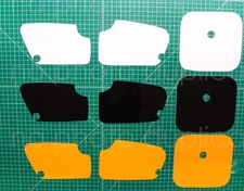 1985 - 1987 XR100r XR80r Number Plate decals stickers graphics XR 85' 86' 87'