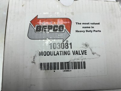 BEPCO 103081 MODULATING VALVE