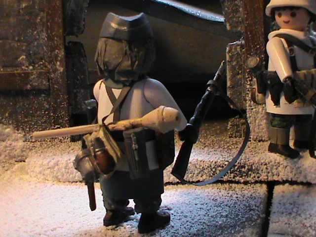 Playmobil Custom Soldat Waffen Grenadier (Ardennes-1945) Ref719