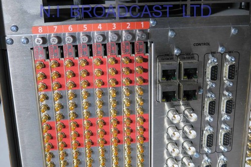 Grass valley miranda NV8140 144x288 mutlformat video router (3 - Picture 16 of 17