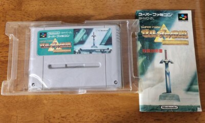 Nintendo Super Famicom The Legend of Zelda Japan SFC SNES w/box | eBay