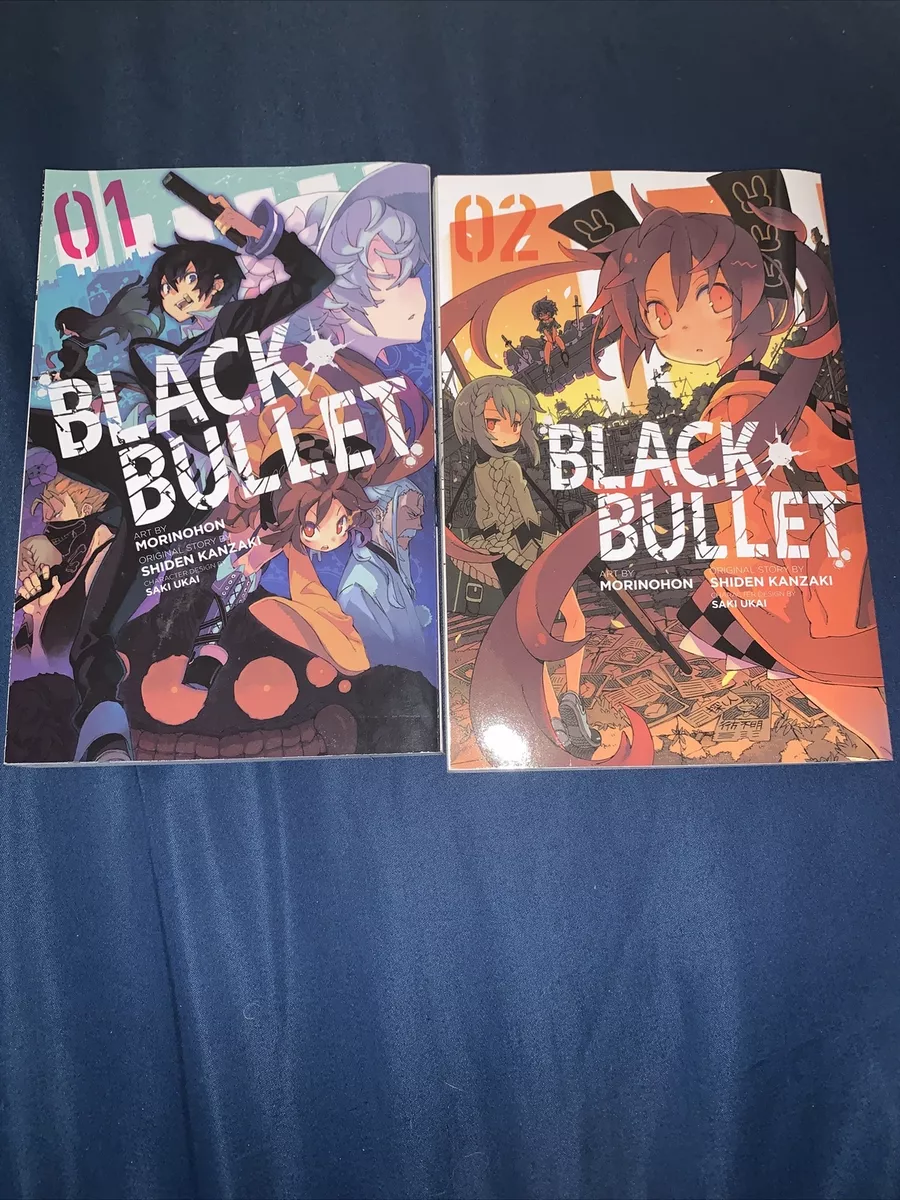 Black Bullet Manga Volume 1 And 2 (English) *Great Condition*