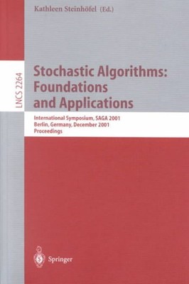 Stochastic Algorithms : Foundations and Applications : International Symposiu...