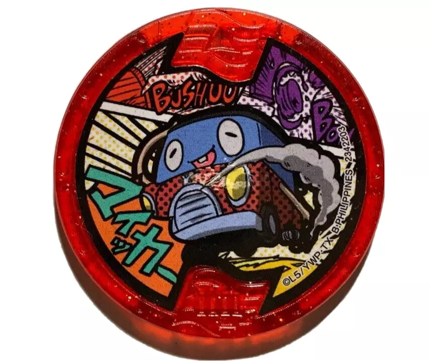 Bandai Japan Yokai Watch Wristwatch for Medals Yo-Kai + 7 Yo Kai Medals TESTED!!