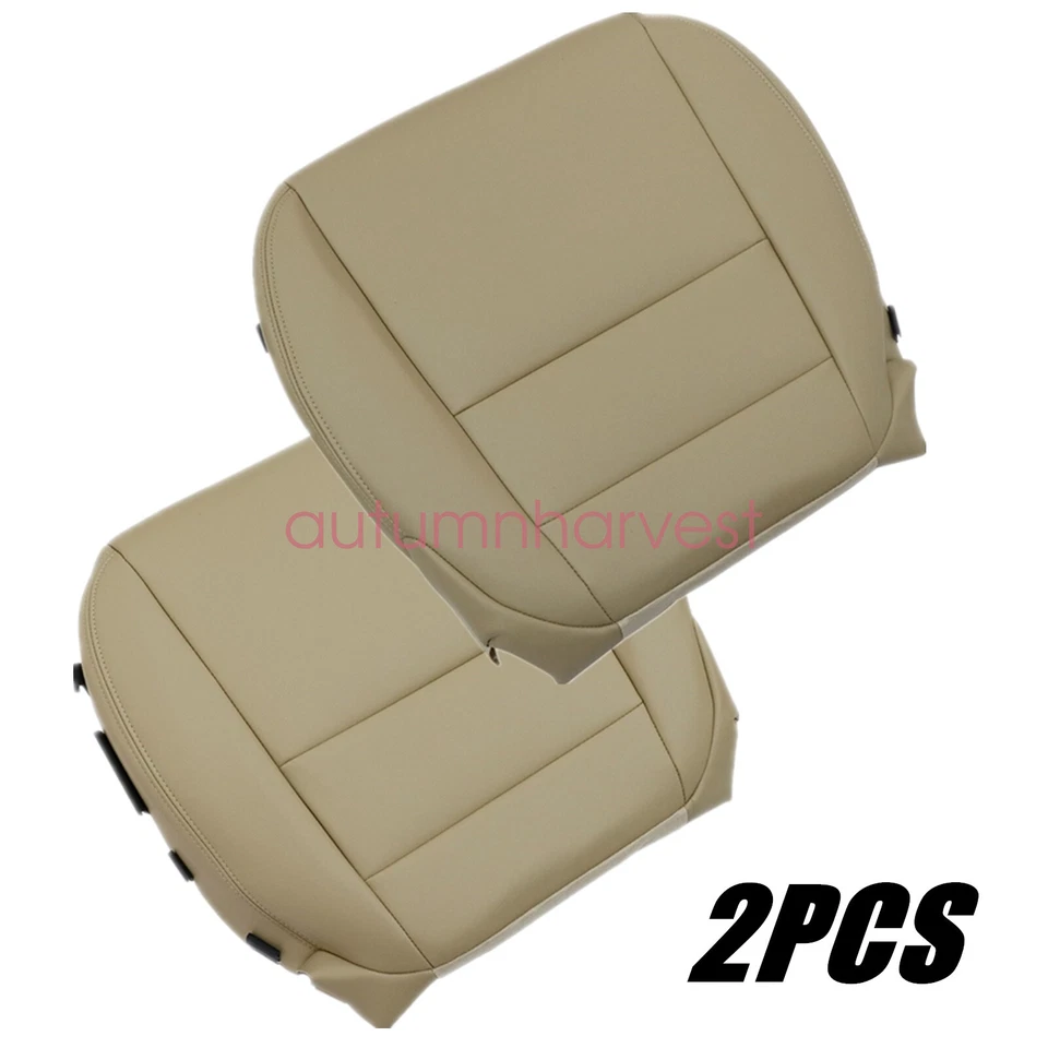 Cubierta de repuesto de cuero tostada para asiento de conductor y pasajero Acura MDX 07-12 Foto 3 de 4