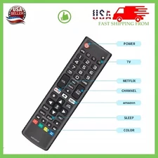 Replacement Remote Control For LG TV LCD LED HDTV Smart 4K UHD HD AKB75095307