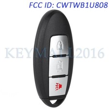 Cwtwb1u808 Smart Remote Key Fob For Nissan Cube Juke Leaf Quest Versa Note