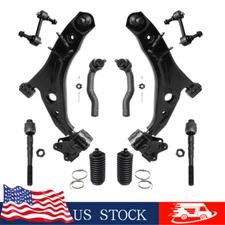 Front Lower Control Arms Sway Bars Tie Rods for Ford Edge Lincoln MKX 2007-2014