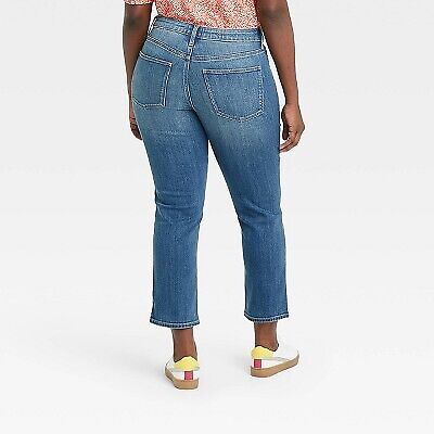 Women's High-Rise Slim Straight Fit Jeans - Universal Thread