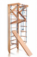 Espalier suédois Bois Échelle suédoise De sport  Terrain de jeu pour les enfants