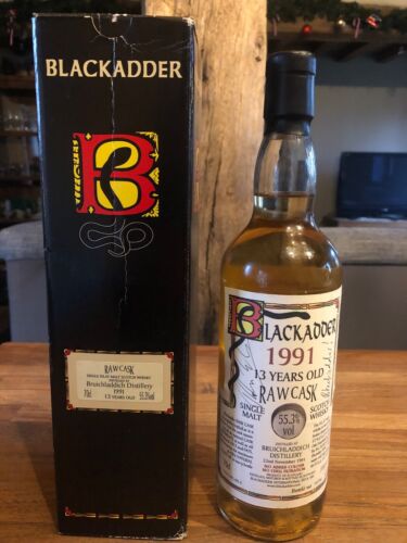 whisky Bruichladdich 13y 1991 - 2004 Blackadder Raw Cask - Afbeelding 1 van 5