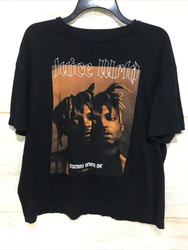 Men's Medium Black 999 Juice Wrld Legends Never Die X-Large