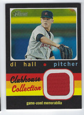 D.L. HALL 2020 TOPPS HERITAGE MINOR LEAGUE GAME USED JERSEY RELIC