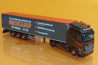 Herpa 315333 Iveco S-Way Active Space Schubboden-Sz Brokamp 1:87 Neu Modellauto