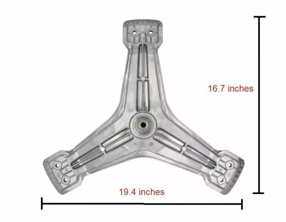 NEW Washer Spider Spinner for LG WM2496HSM WM2487HRM WM2075CW WM2301HW WM3250HWA - Image 4 of 4