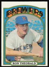 1972 Topps #77 Ron Theobald   - FREE SHIPPING
