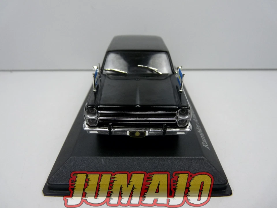 SER16 Voiture 1/43 SALVAT Vehiculos Servicios : RAMBLER Ambassador Auto Presiden - Photo 4/4
