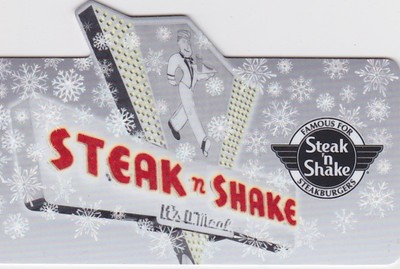 steak n shake die cut vintage sign marquee snowing winter steak n shake gift card balance