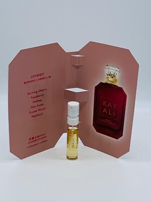 KAYALI Lovefest Burning Cherry Eau de Parfum 1.5ml / .05oz Sample