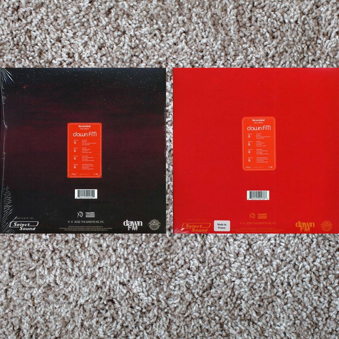 The Weeknd - Dawn FM 2xLP Vinyl Lot (Web Store Exclusive