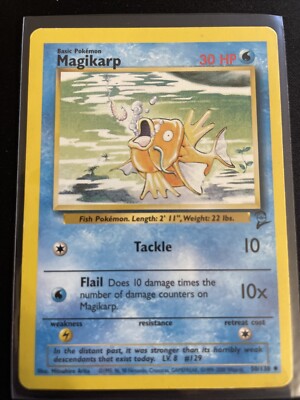 Magikarp 050/130 Base Set 2 Regular