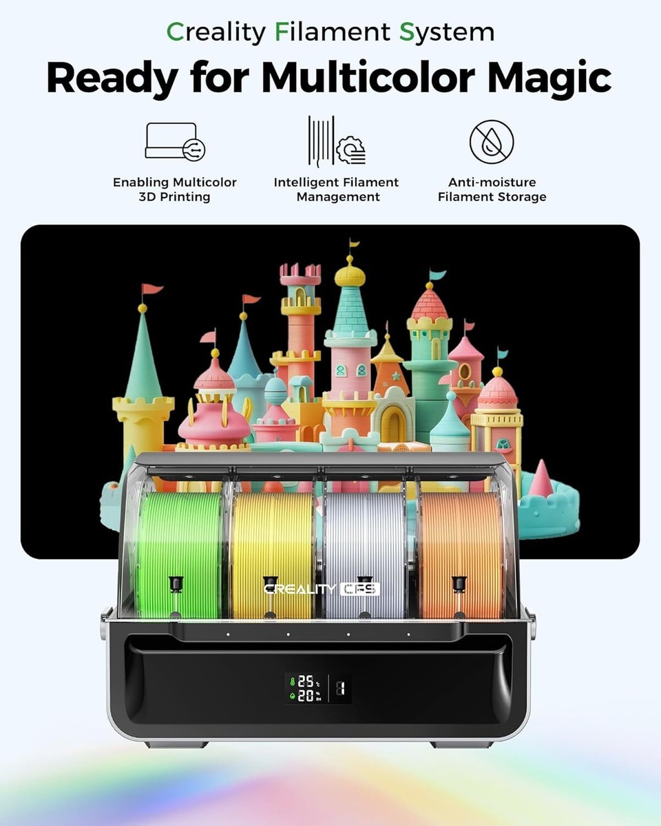 Creality CFS Multi Color 3D Printer Auto Intelligent Filament