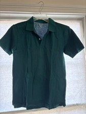 Kids Uniform Polo Short-sleeve Shirt, Green, Size XXL/TTG 16