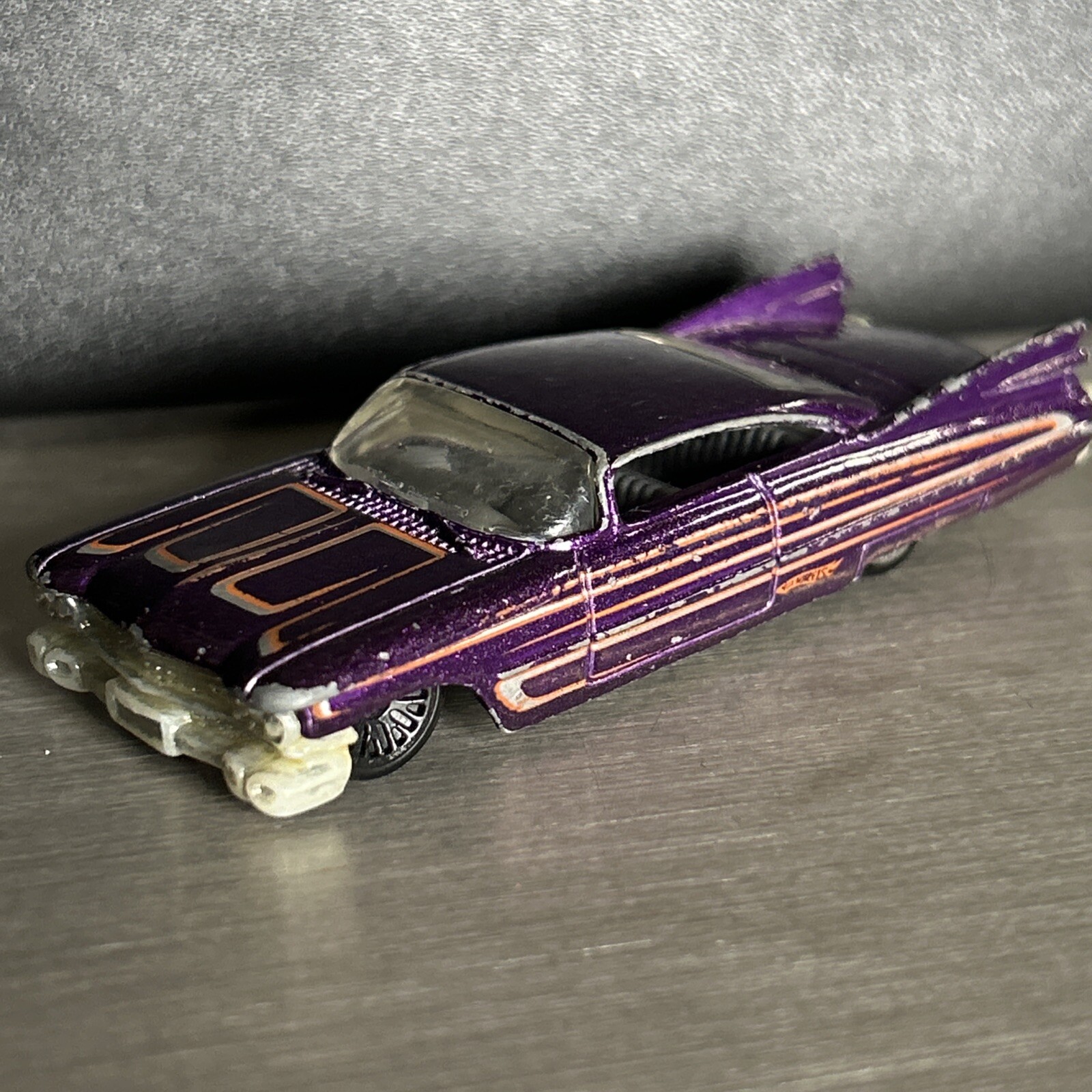 Hot Rod Custom 1950 Cadillac Loose Purple Used 1/64 2001