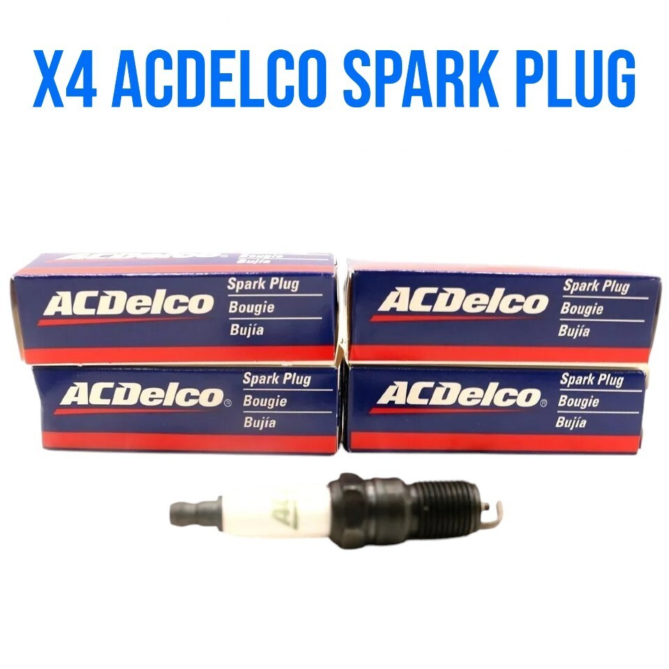 NEW X4 ACDelco 41-601 Spark Plugs For Chevrolet Buick Pontiac Saturn 1992-2010